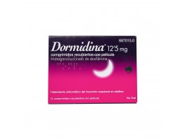 Imagen del producto Dormidina 12,5 mg 14 comprimidos